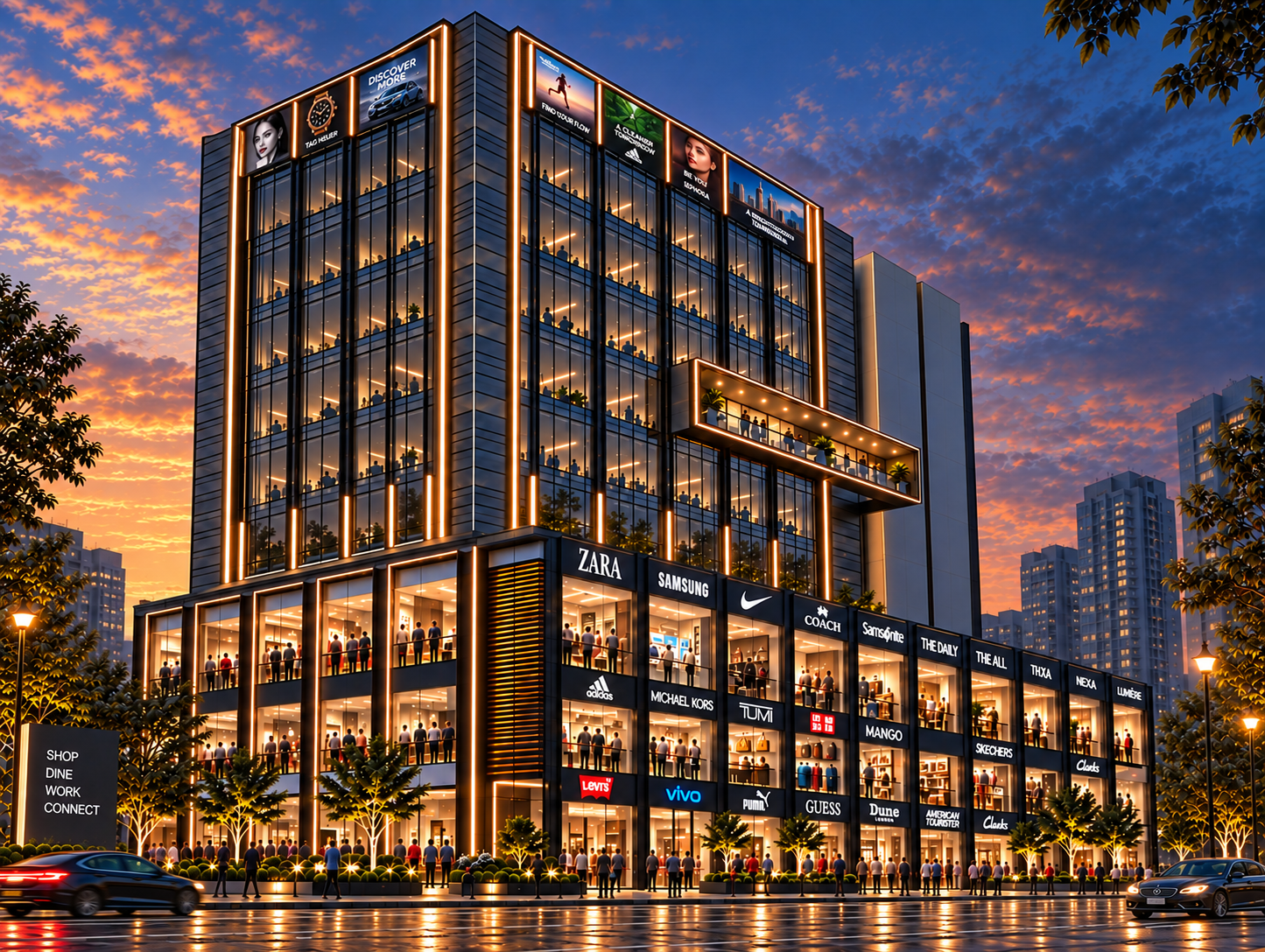 Ghatkopar mixed-use development by Tat:vm