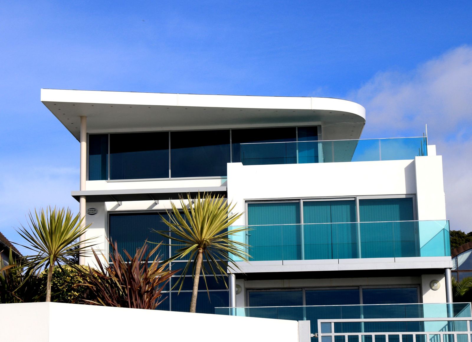 A redeveloped residential building